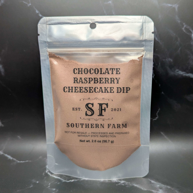 Chocolate Raspberry Cheescake Dip Mix