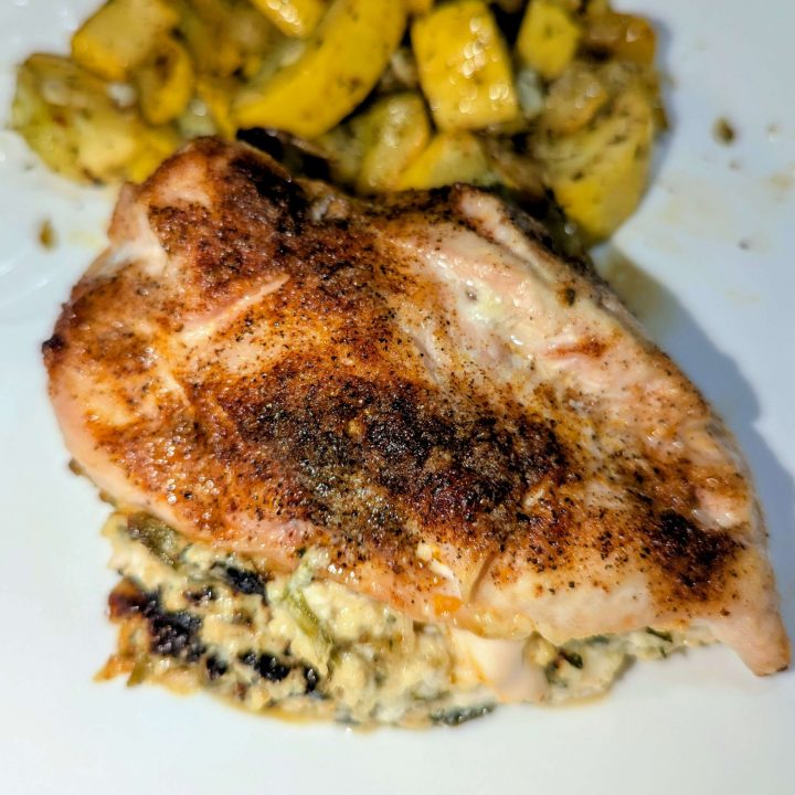 Spinach Stuffed Chicken Breast