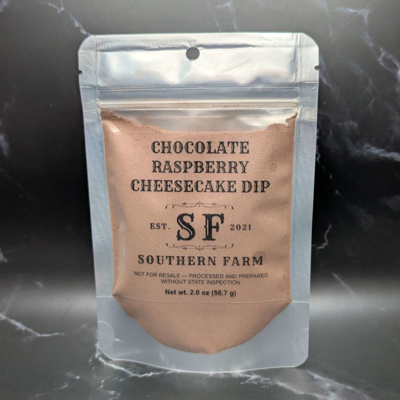 Chocolate Raspberry Cheescake Dip Mix